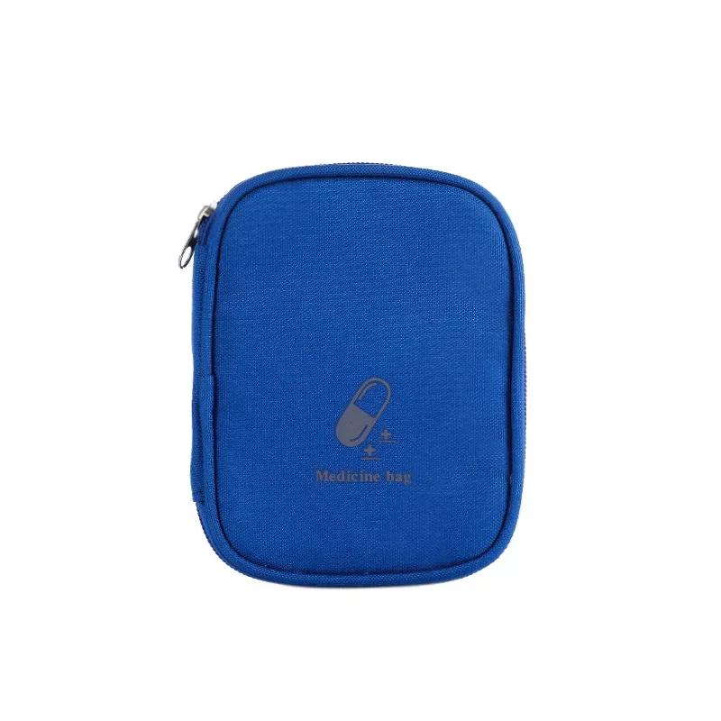Portable Medicine Bag Mini First Aid Medical Emergency Kits Organizer Case Travel Outdoor Household Medicine Pill Storage Bag