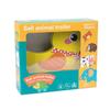 Cartoon Animal Pull Cart and Leash - Early Education Toy for Infants 0-3 Years