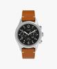 Taimaegseu Mk1 Chronograph Brown Leather Military Watch 40Mm