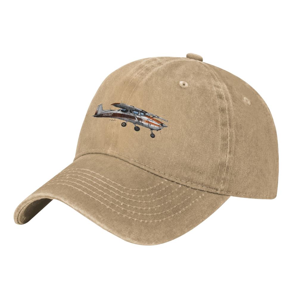 Cessna 172 N5636T Lazy Style Baseball Cap Sunshade Travel Gorra