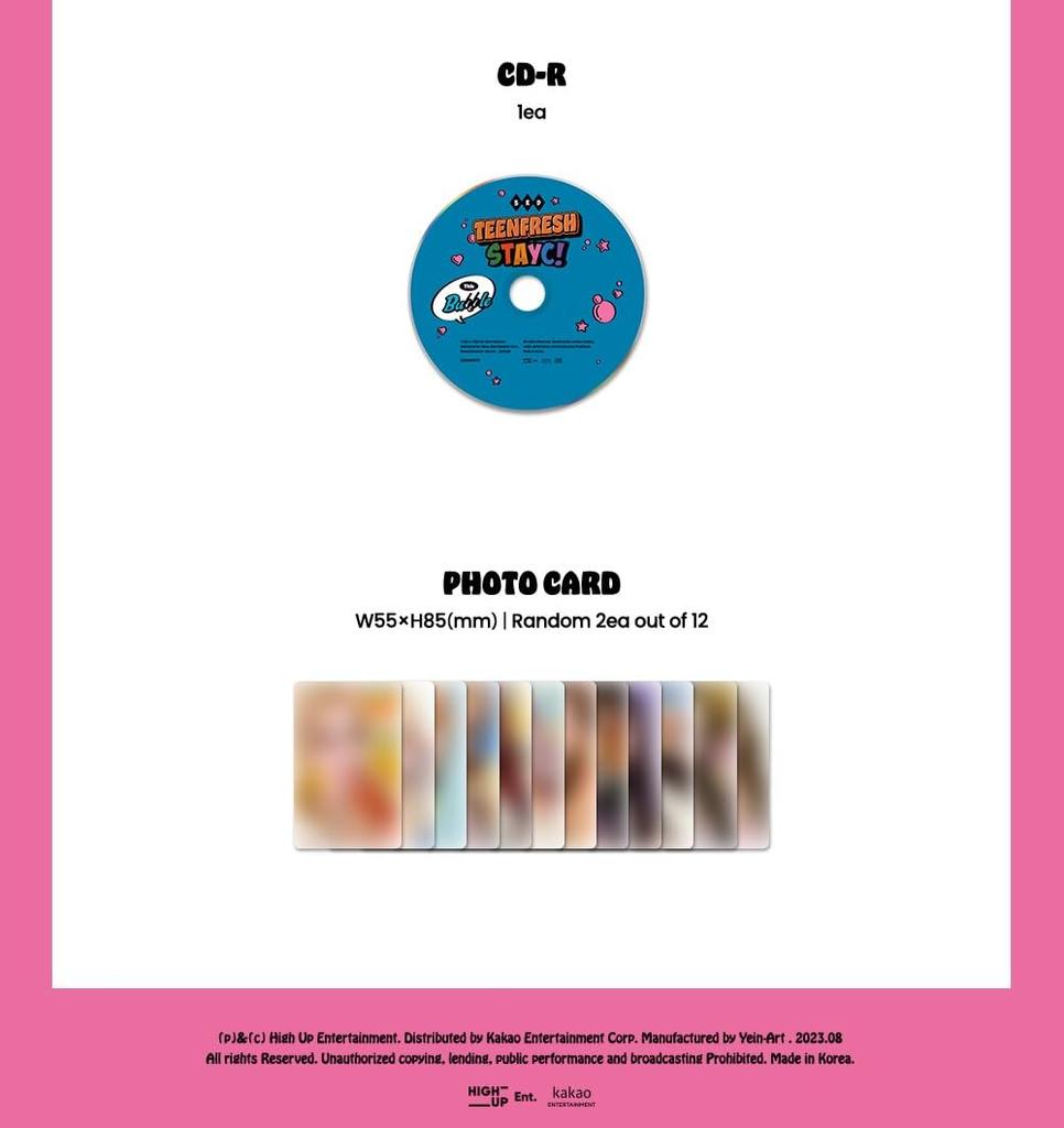 STAYC 3. Mini [TEENFRESH] (Wersja Digipaku) (Wersja koreańska)