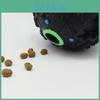 Enamel Rubber Squeak Toy Treat Dispenser Chew Resistant Interactive Dog Toy For Puppy Training