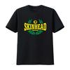 Skinhead Reggae T Shirt with Olive Wreath and Spartan Helmet Design XXL Vintage Washed Fashion Graphic Top For Everyday Wear