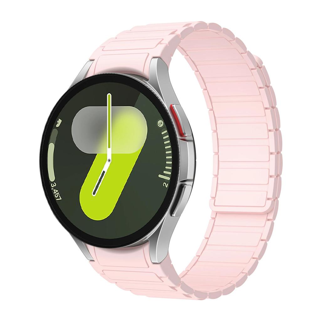 No Gaps 20mm Silicone Magnetic Band For Samsung Watch Galaxy 7 Classic 43mm 47mm 42 46mm 6 5 4 44 40mm Strap 5Pro 45mm Bracelet