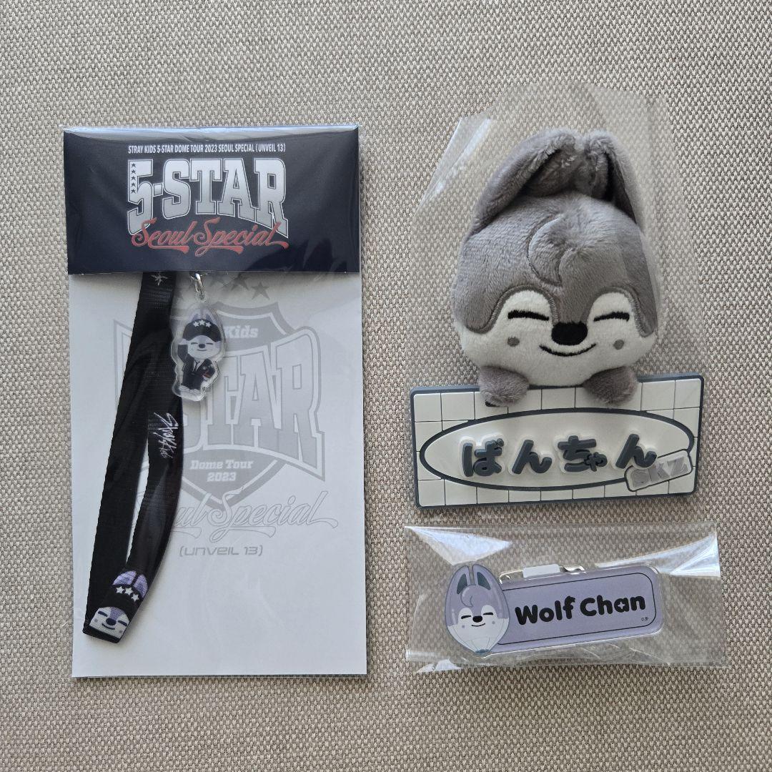 

[USED] Stray Kids Bang Chan merchandise bundle