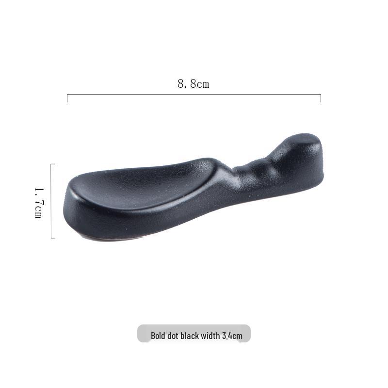 Ceramic Japanese Chopstick Rest Holder - Spoon & Chopstick Pillow for Dining Table