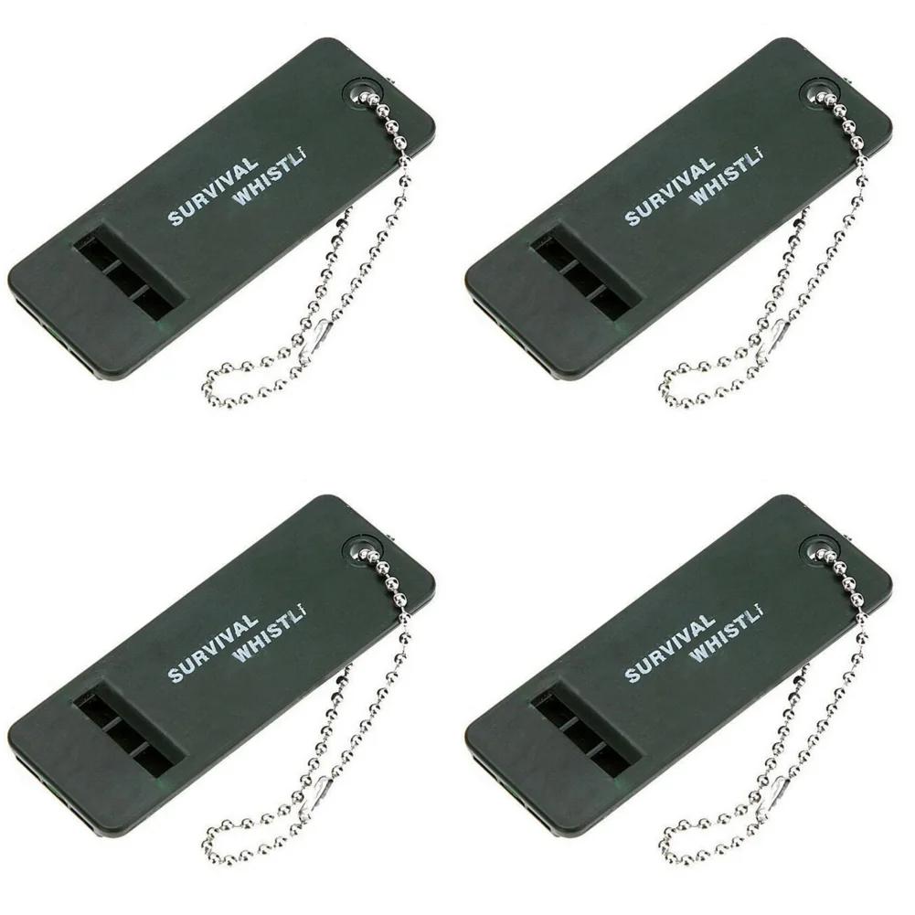 Notfall-Überlebenspfeife Hohe Dezibel Sicherheits-Mehrtonpfeife Rettungssignal Werkzeug für Camping Bergsteigen