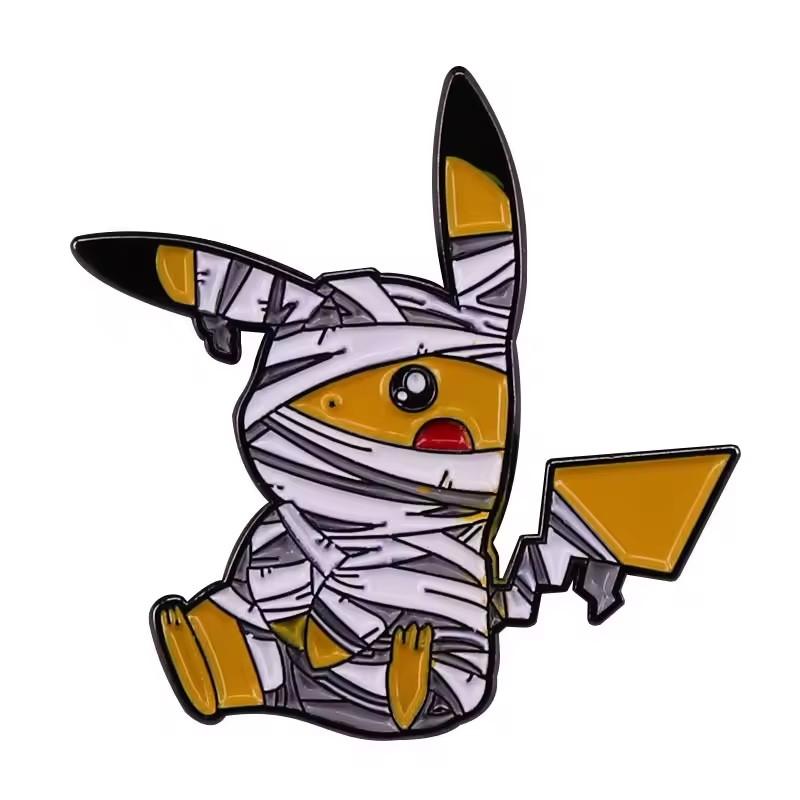Japanese Anime Pokemon Enamel Pin Lapel Pins for Backpack Brooches On Clothes Briefcase Badges Metal Jewelry Accessories