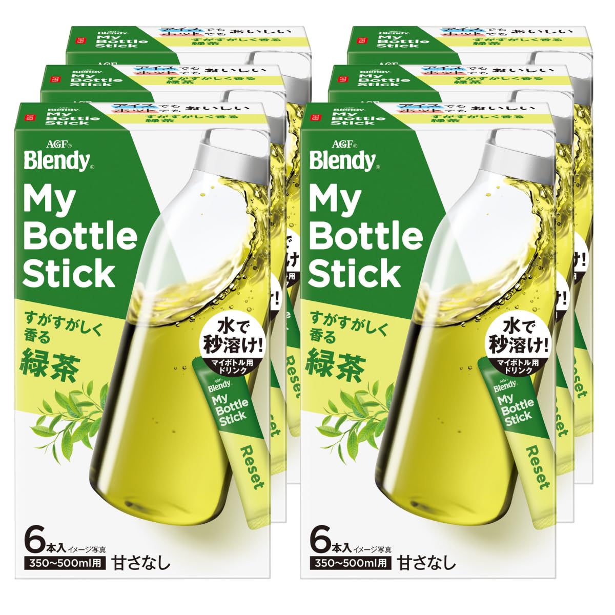 

AGF Blendy My Bottle стик Освежающе ароматный зеленый чай 6 стиков x 6 коробок вода [Чай] [Порошок] [Для бутылок]