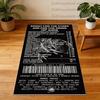 Modern Album Rug Art Design Home Decoration Soft Floor Mat Easy Cleaning  Living Room Non-slip Customizable Carpets Bedside