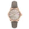 Furla LIKE 36mm Rose Gold Shell Gray Leather R4251119501 Watch Women's [Item]