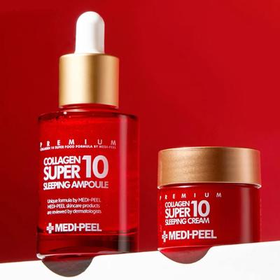 COLLAGEN SUPER 10 UYKU BAKIM SETİ, Yaşlanma Karşıtı, Nemlendirici, Kore Kozmetiği, Kbeauty, numune