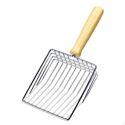 Cat Litter Scoop Toilet Durable Pet Supplies Stainless Steel Deep Cleaning Tool