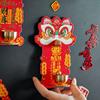 Creative Entrance Door Bells Dopamine Chinese New Year Ornament  for Refrigerator
