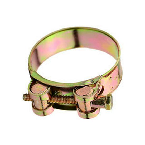 

European Style Zinc-Plated Iron Hose and Gas Pipe Clamp with Security Zip Tie