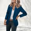 Women's Color Long Sleeve Lapel for Work Casual Commute