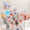 Caixa de Exibição de Armazenamento em Acrílico Transparente Para Brinquedos Fingures Vitrine Para Figuras e Bonecos Blind Box Organizador de Figuras de Ação