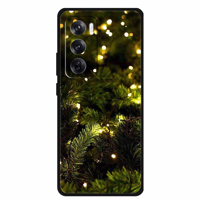 2024 Christmas Phone Cases For Oppo Reno12 Pro 6.7"Cases Soft TPU Silicone For Oppo Reno12 5G Cover Bumper Funda Reno12 12Pro 5G
