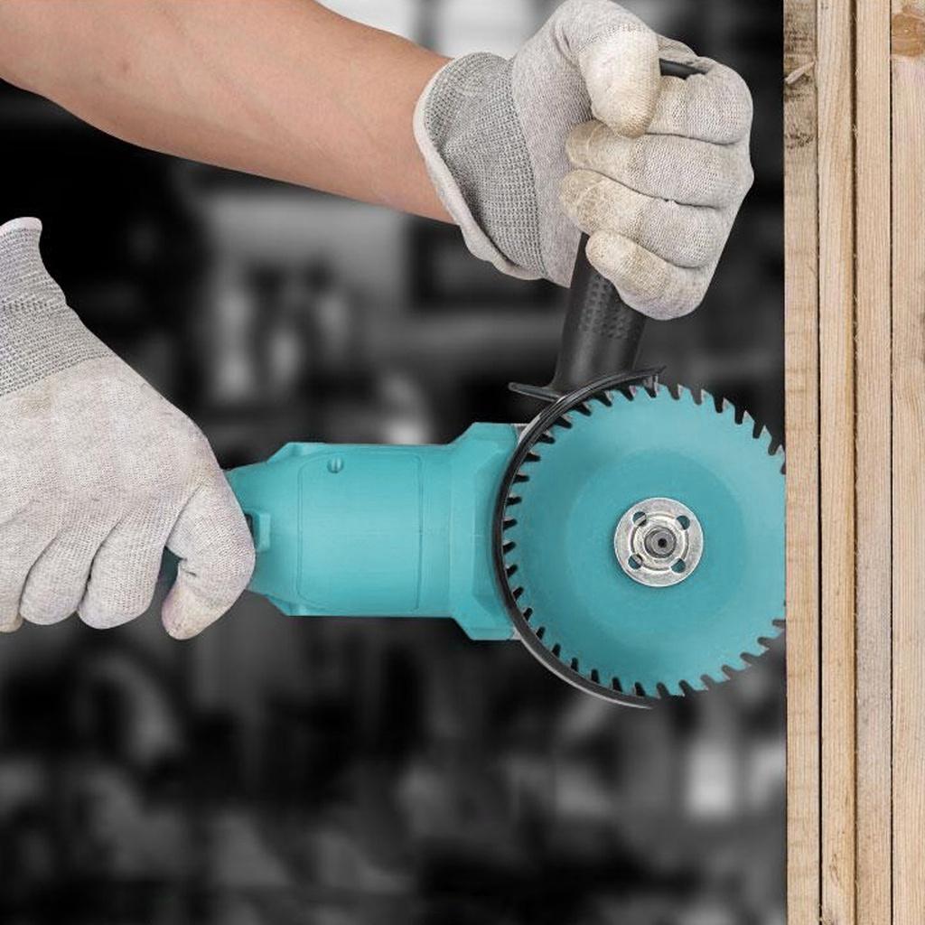 21V 100MM 1/2 Lithium-Ion Battery Power Tool Cutting Machine DIY Woodworking Grinding Machine Brushless Electric Angle Grinder