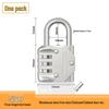 Lucchetto Impermeabile e Antiruggine con Impronta Digitale e Password per Case, Dormitori e Magazzini - Sicurezza Antifurto