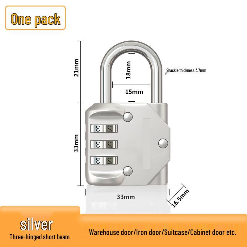 

Waterproof & Rustproof Fingerprint Password Padlock for Homes, Dorms & Warehouses - Anti-theft Security
