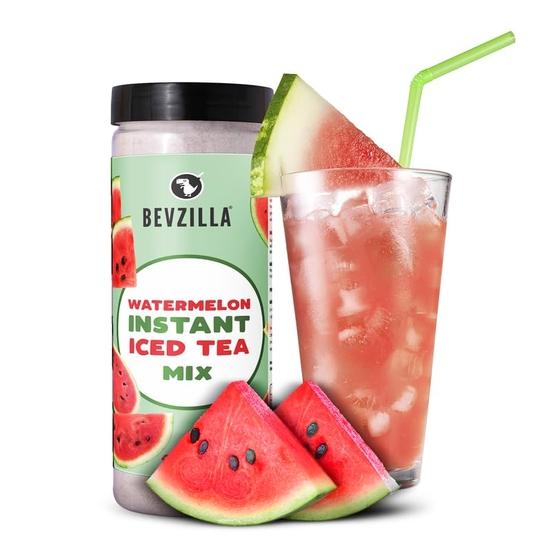 Bevzilla Watermelon Instant Iced Tea Mix - 400 Grams | Perfect For Summers| Refreshing| Instant