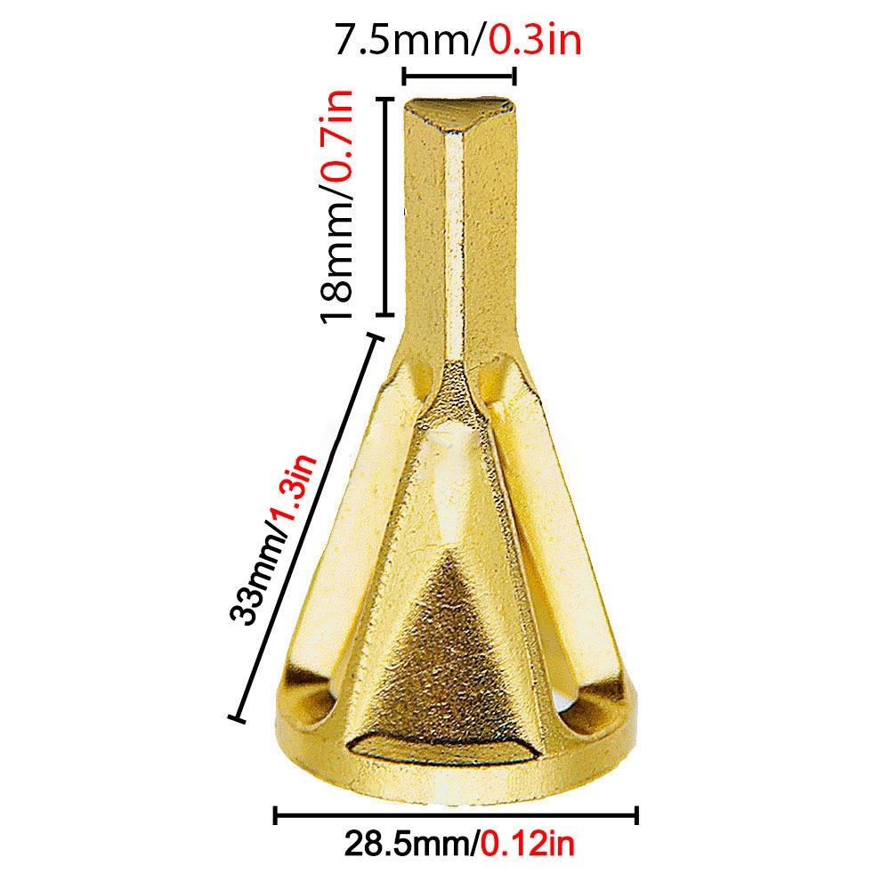 Hexagonal Metal Shank External Chamfer Bit Repair Damaged Bolts Drill Bit  Drill Accessories
