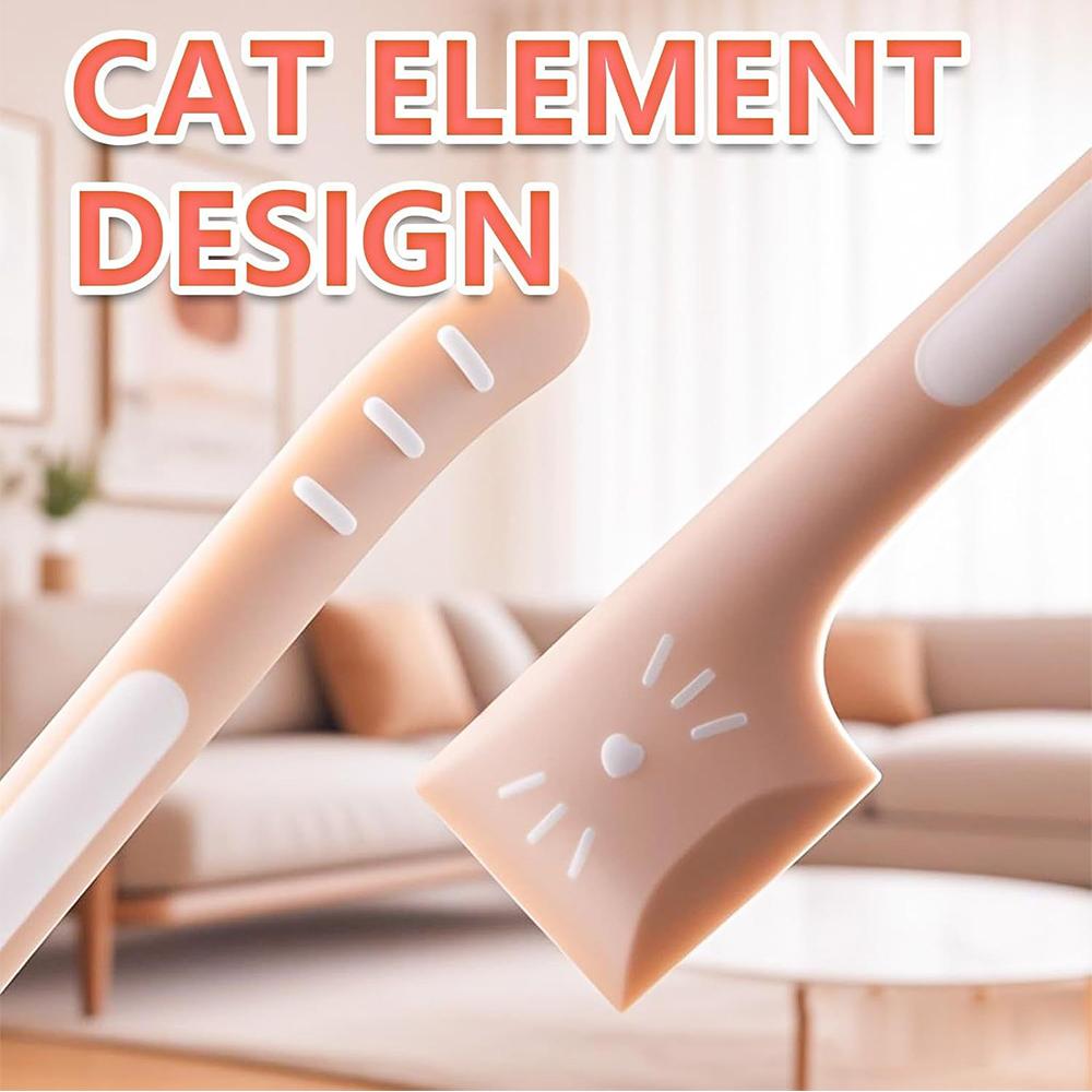 6Pcs Silicone Pet Food Can Spoon For Dogs Cats Mixing Spoon