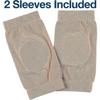 Ankle Bone Protection Socks Malleolar Sleeves With Gel Pads For Boots, Skates, Splints, Braces - 1 Pair