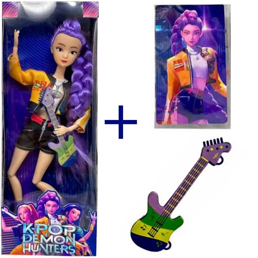 NEU Anime KPop Dämonenjäger Puppe Vinylspielzeug Rumi Mira zoi Charakter Vinylmaske Figur Geburtstagsgeschenk Fanclub-Geschenke