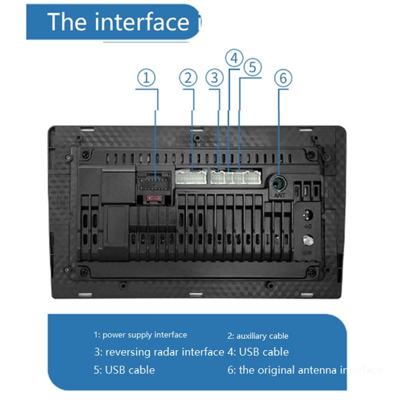 Powerful HD Car Player T3L Full Function IPS Car GPS Navigation With DSP/AM/AHD/Carplay Android Universal