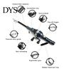Space-saving Fishing Rod Folding with Spinning Reel Built-in 80M Line Ergonomic Collapsible Handle Portable Telescopic Pole Outdoor Accessories
