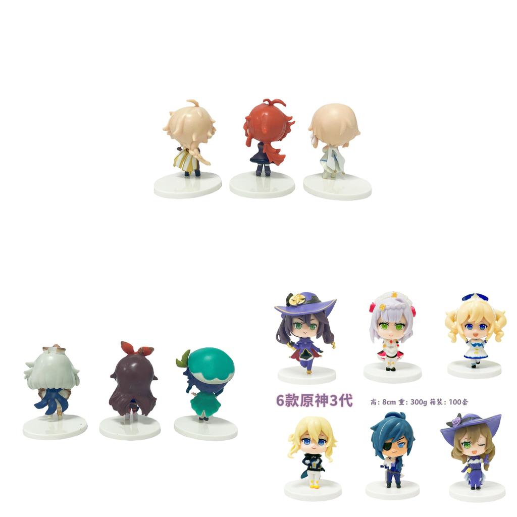 Genshin Impact Paimon Figure Pvc Collectible Model For Anime Fans And Giftgiving