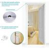 Magnetic Door Curtain Summer-Specific: Heavy-Duty Insect-Proof Mesh, Hands-Free Auto-Closing, No-Drill Install, Pet-Friendly