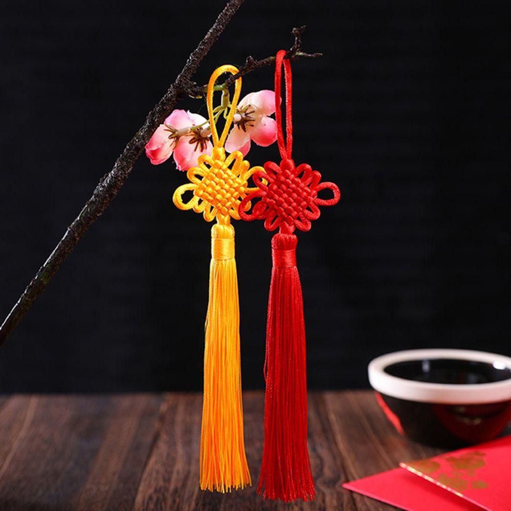 10pack Home Decor New Year 22 cm Pendant Chinese Knot Hanging Decorations Spring Festival Fortune Tassels