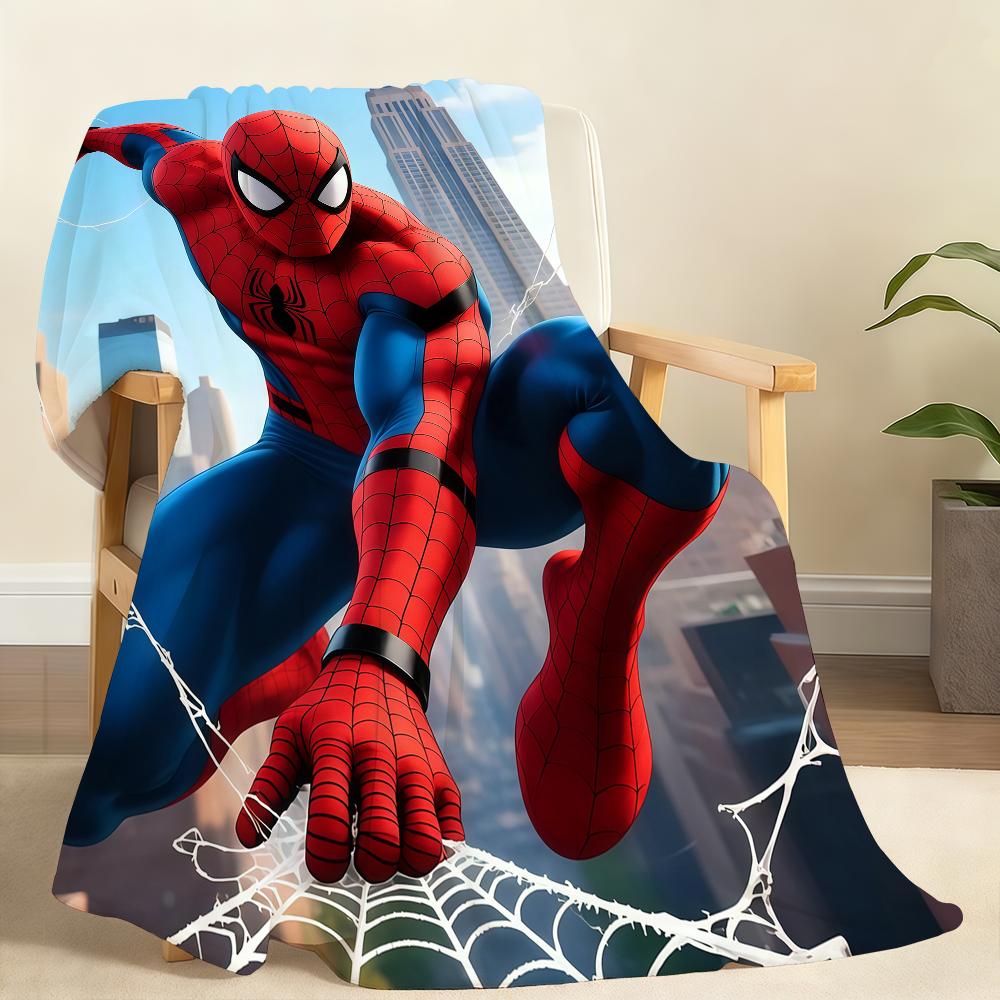 S-Spider-ManS Blanket Soft Throw Blanket for Home Bedroom Bed Sofa Picnic Travel Office Rest Cover Blanket Gift