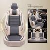 Universal Cotton Linen Car Seat Cover - Four Seasons Enveloping Fabric Cushion