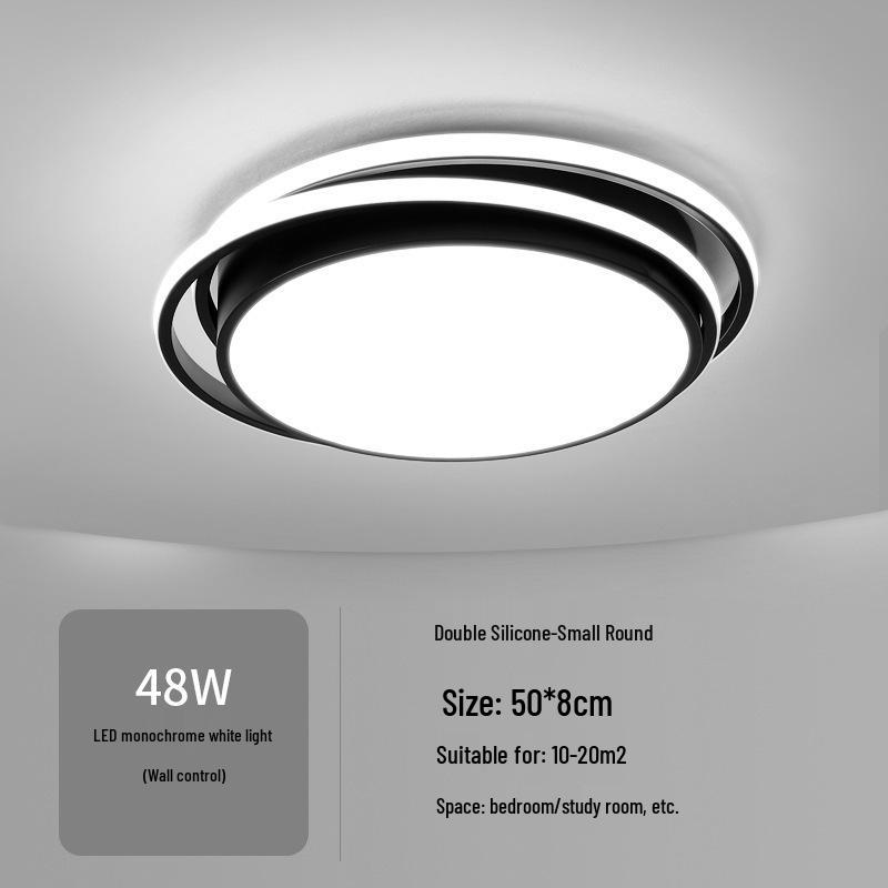 2024 LED Ceiling Light: Modern Minimalist Round Fixture for Bedroom, Living Room, Aisle, Corridor, and Balcony