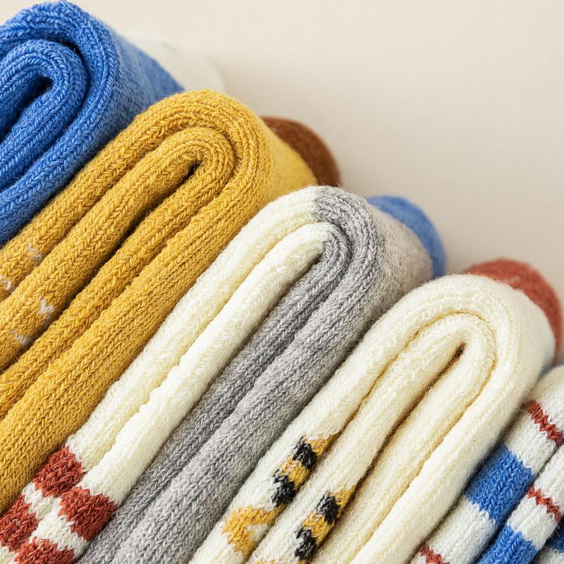 Children'S Socks Boys' Thickened Terry Socks Thermal Fleece Tube Socks Baby Socks Children'S Stockings