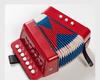 Children's Educational 7-Key Accordion with 2 Bass - Beginner's Musical Instrument & Learning Toy