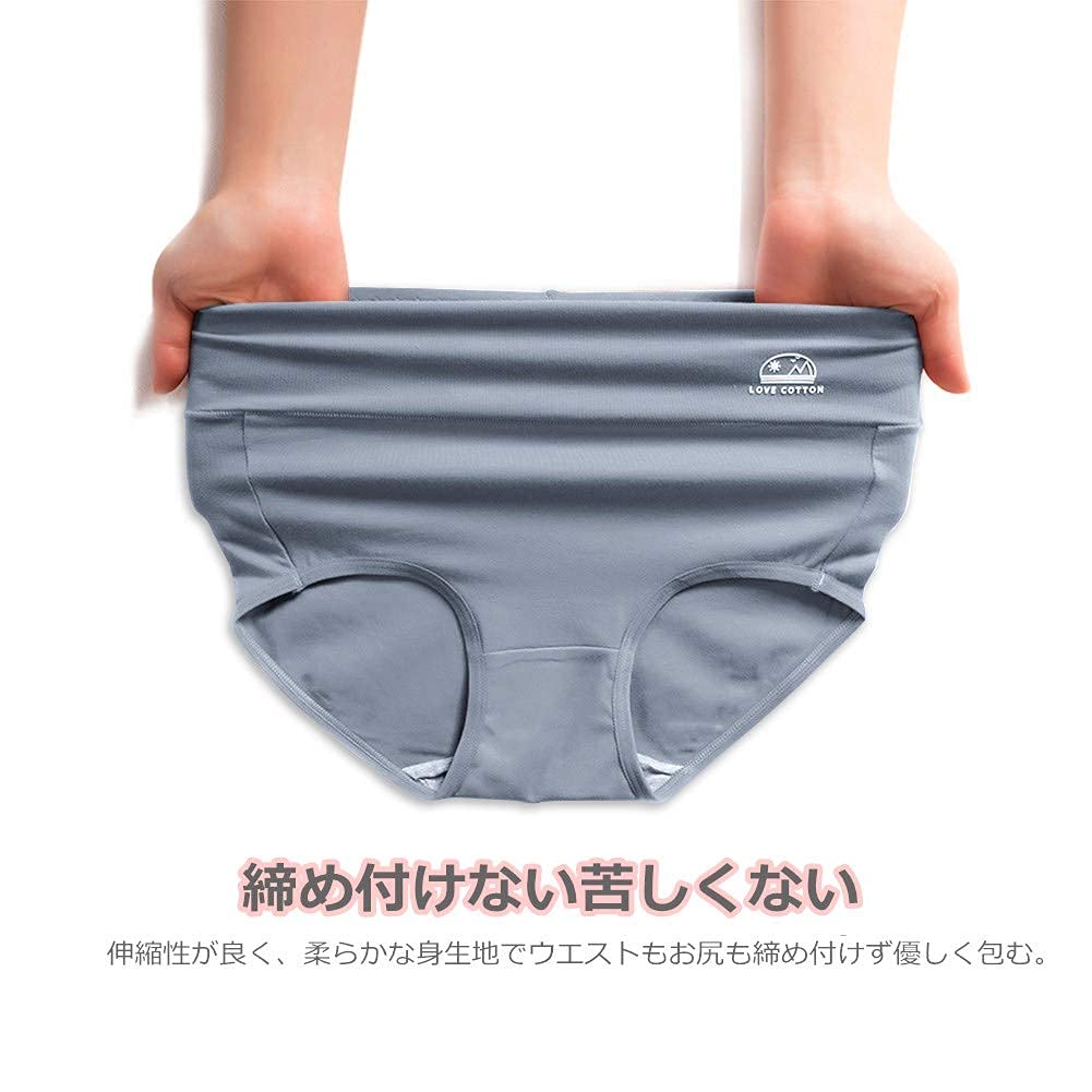 TDIOSN Soft Plus Fully Covers the Stomach and Shapes the Butt of Size Women's Deep-Fit Panties, Cotton, Comfortable, Sweat-Absorbent, Breathable,