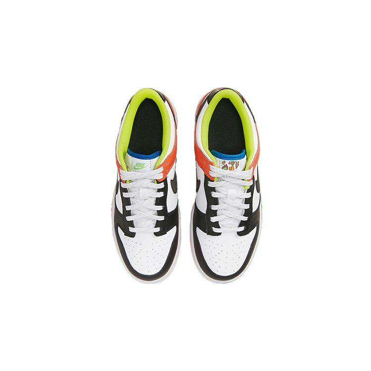 Nike Dunk Low GS Cartwheel Kids Sneakers White Black Signal-Blue DV1752-101