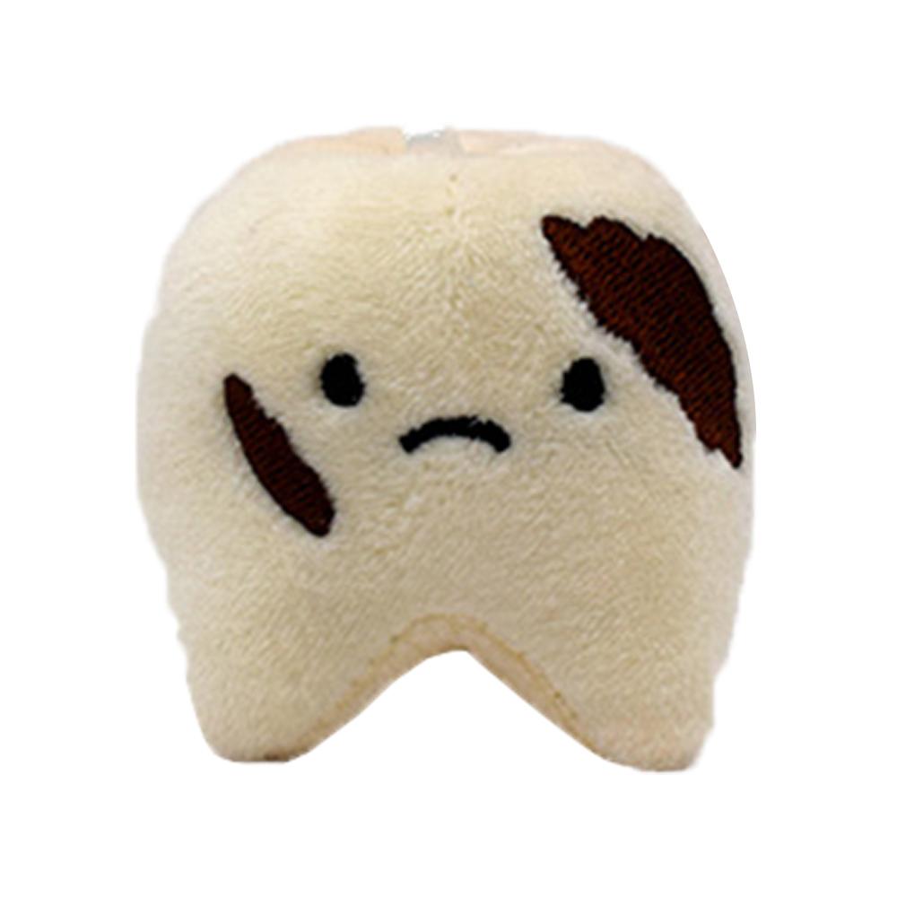 Cute Teeth Plush Toy Cartoon Wisdom Teeth Pendant Toothbrush Soft Care For Teeth Toothpaste Toothbrush Tooth Care Toys Kid Gifts