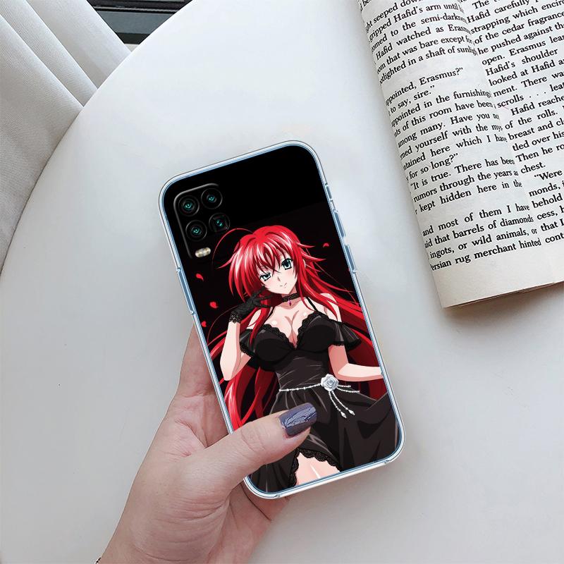 

BH37 Rias Gremory Transparent Phone Case for Motorola Moto G7 G8 G9 G84 G85 G73 G24 G15 Z2 Play Power Plus Motorola Moto G15 Power