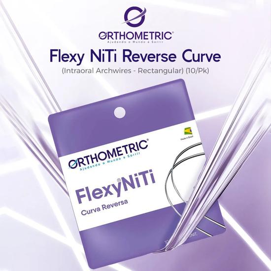 OrthoMetric Flexy NiTi Reverse Curve Intraoral Archwires - Rectangular (10/Pk)