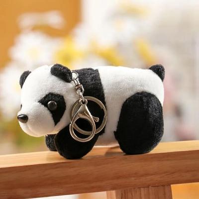 1 Pcs Cartoon Cute Panda Gift Backpack Keychain  Men's Ladies Bag Pendant Suitable for Family and Friends As a Birthday Gift