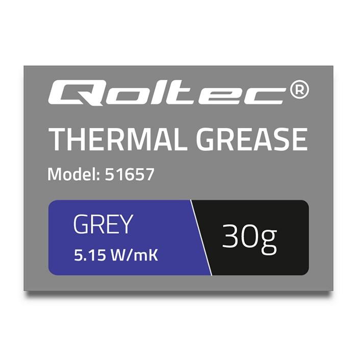 Qoltec Thermal Paste 5.15 W/-K | 5g | Gray