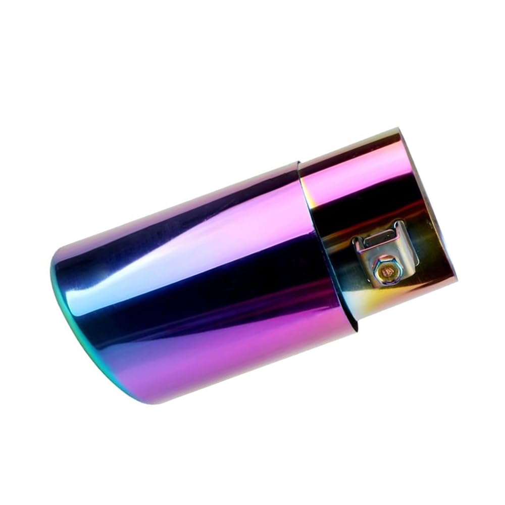 Tpnidaii Car External Products, Straight Type Muffler Cutter, Exhaust Pipe, Exhaust Tip, Muffler, Pipe