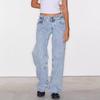 Grenzüberschreitende Damen-Denim-Jeans mit geradem Bein - Exklusiv für Europa und Amerika