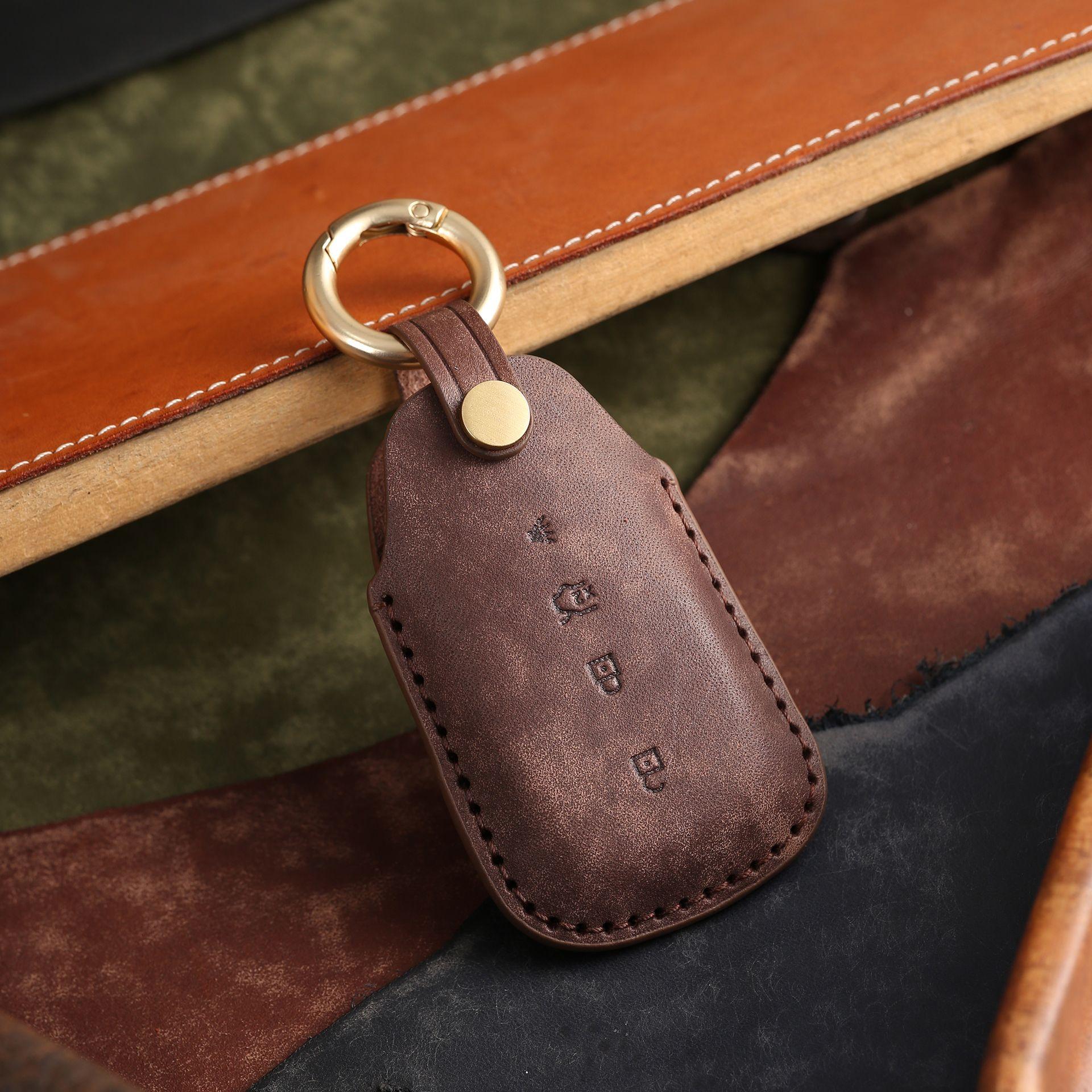 

Suitable for Chevrolet handmade key case Malibu Explorer Volando Pioneer key case